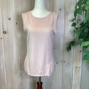 Silk Lore By Beth Terrell sleeveless knit tank